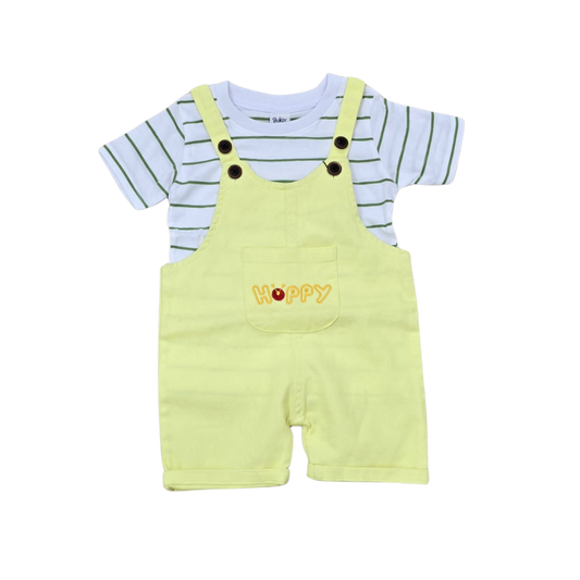 Baby Denim Rumper Set