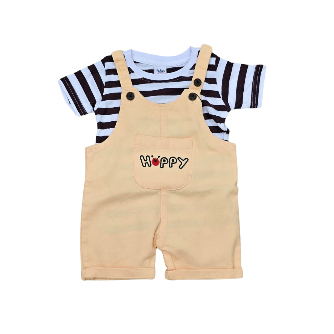 Baby Denim Rumper Set