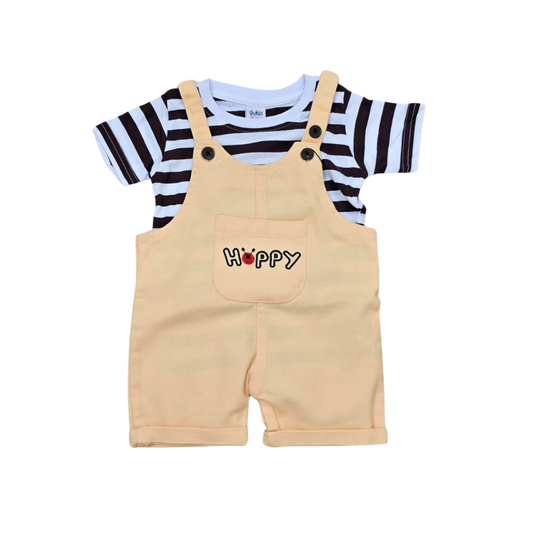 Baby Denim Rumper Set